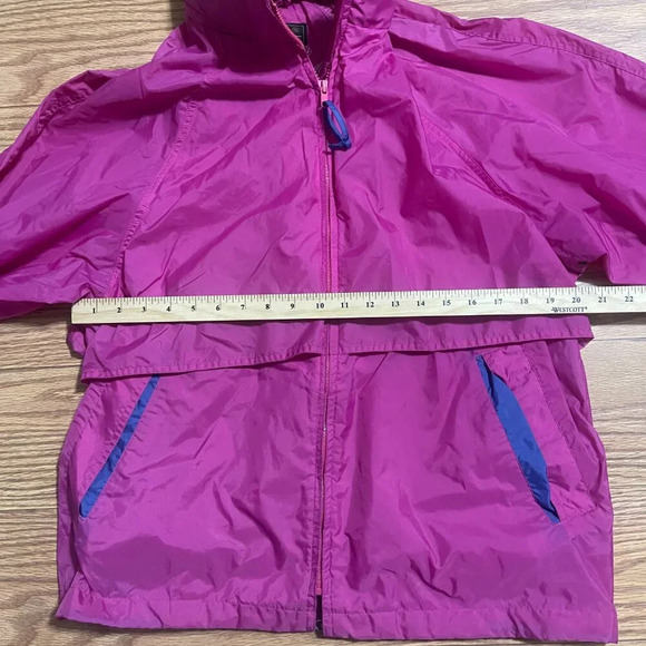 Vintage LL Bean Rain Jacket Large - Picture 4 of 8